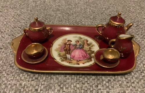 Limoges minature tea - set, 6