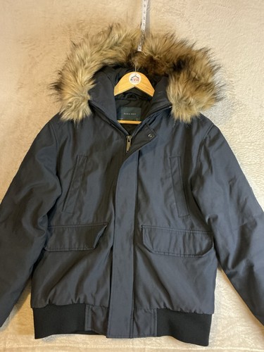 Zara mens parka coat - parka, jacket