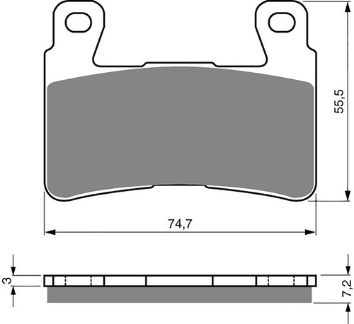 Goldfren s33 brake - s33,