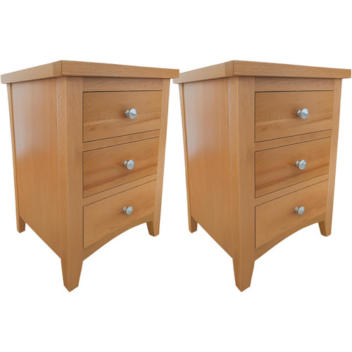 Nordale light oak pair - pair, of