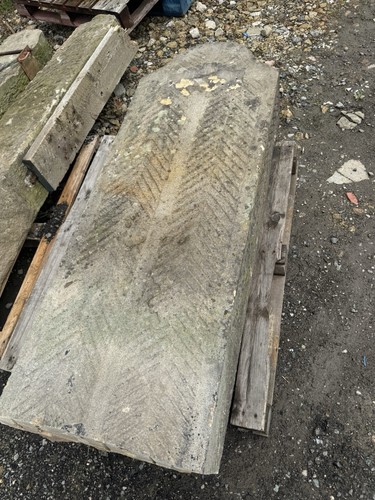 Engraved large reclaimed - engraved, stone