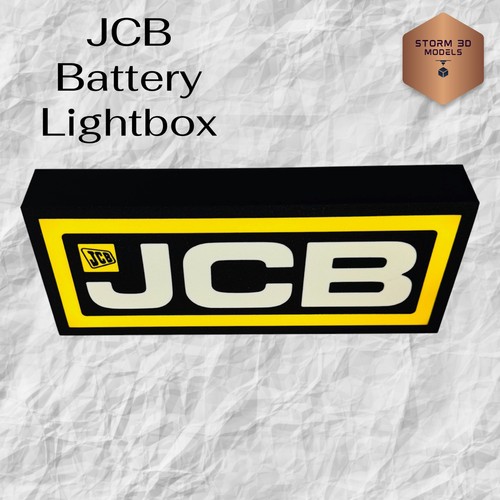Jcb printed led - jcb, 3d