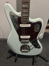 Squier Fender Jaguar Electric Guitar Seafoam Green