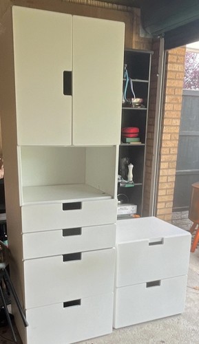 White ikea - white,