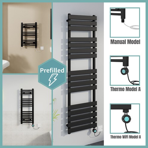 Black prefilled bathroom - prefilled,