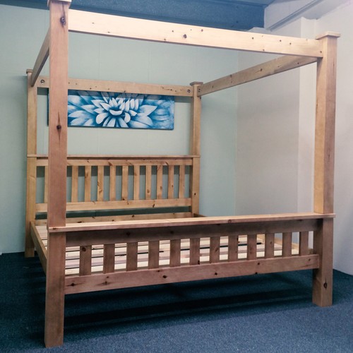 Chunky slatted solid pine - chunky,