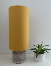 Extra Tall Lampshade Mustard