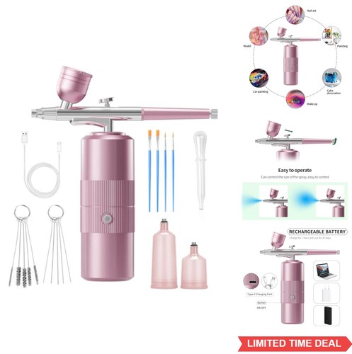 Airbrush kit with compressor - with,
