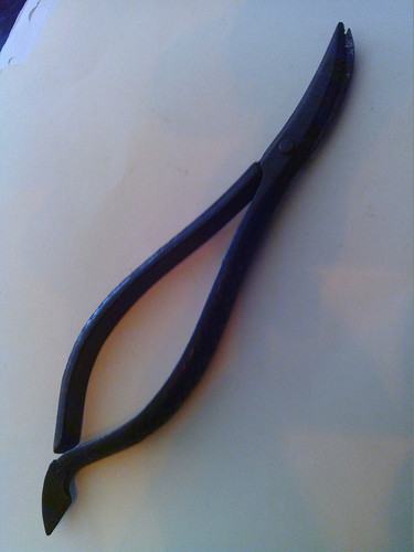 Osborne leather shear - c.s.,