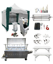 Hog Roast Oven Business to Spit Roast Pigs With Hand Wash Station Included 