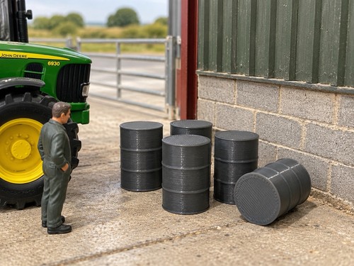 Diorama layout display oil - display,