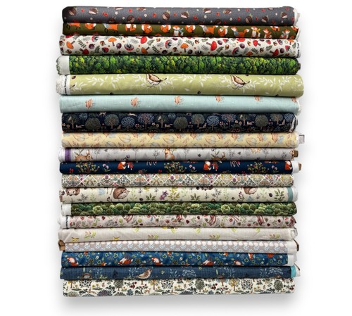 Woodland cotton fabric - woodland,