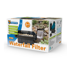 SUPERFISH WATERFALL FILTER 44CM POND FEATURE CASCADE GARDEN KOI FISH WATER FALL