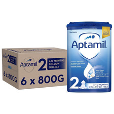 6 x 800g Aptamil 2 Follow On