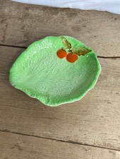 VINTAGE CARLTON WARE LETTUCE AND TOMATO ROUND SIDE PLATE