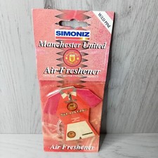 SIMONIZ MANCHESTER UNITED CAR AIR FRESHNER VINTAGE 1995 - VERY RARE ONLY 1 EBAY