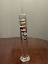 Galileo Glass Thermometer 12”