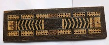 Vintage Cribbage Board Treen