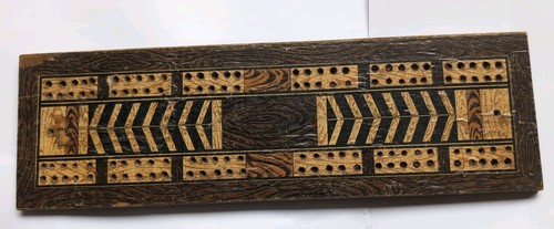 Vintage cribbage board treen - board,