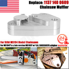 US For STIHL MS194 PERFORMANCE CHAINSAW MUFFLER MS200T MS193 BILLET ALUMINIUM