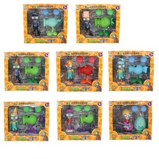 Plants vs Zombies Game Action Figure Toys Gift Set Zombie Figures Kids Toy