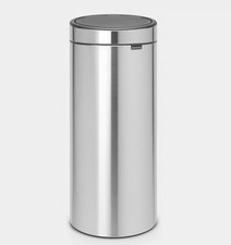 Brabantia Steel Touch Kitchen Bin - 30L