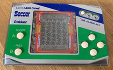 Gakken Soccer Vintage 1983 LCD Game - Rare & Working -??Retro Gift Idea??