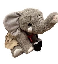 Grey elephant plush safari - elephant,