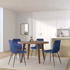 Set of 2/4/6 Velvet Blue