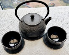 Japanese Cast Iron 6 Piece Tea
