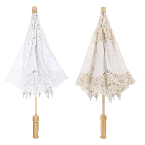Pcs wedding umbrella lace - 2,