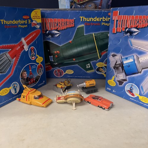 Thunderbirds set supersize - thunderbirds, set,