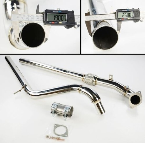 Stainless steel exhaust - steel,