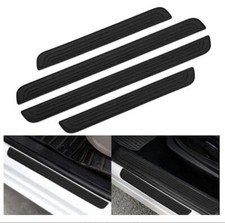 suits BMW 3 SERIES Premium Rubber Door Sill Step Guard Protectors x4
