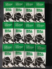 CIGARETTE FILTER TIPS 5.3mm  MENTHOL/REGULAR 3pk 6pk 12pk BULL BRAND EXTRA SLIM