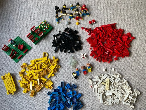 Lego 1970s vintage bricks and - lego,