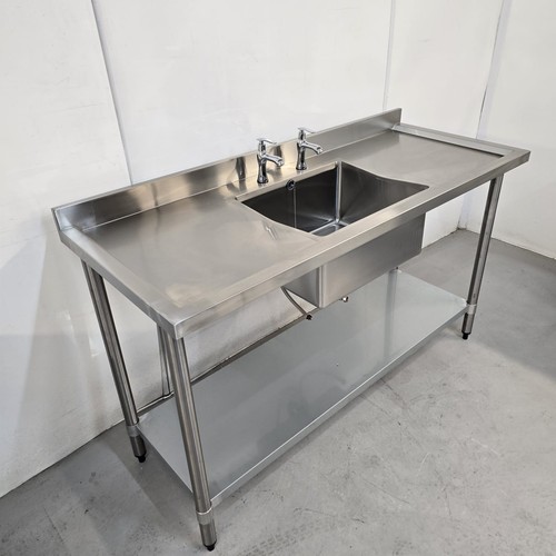 Single sink stainless steel - stainless,