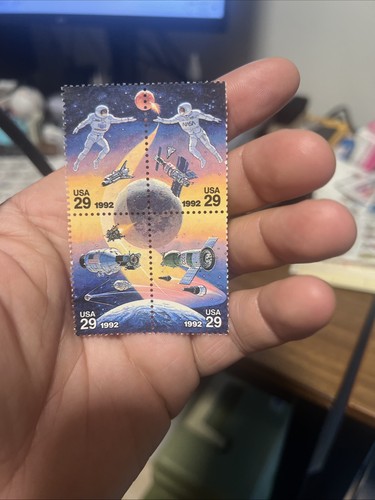 2631 2634 mnh - 1992, space