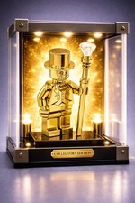 Lego Chrome Plated Mr Gold