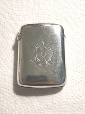 1895 George Unite Silver Vesta