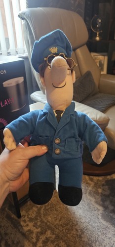 Vintage postman pat plush toy - pat,