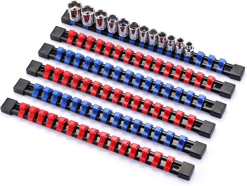 Socket rail set 6pc holder - socket,