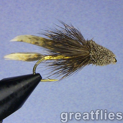 Dozen muddler minnow - -,
