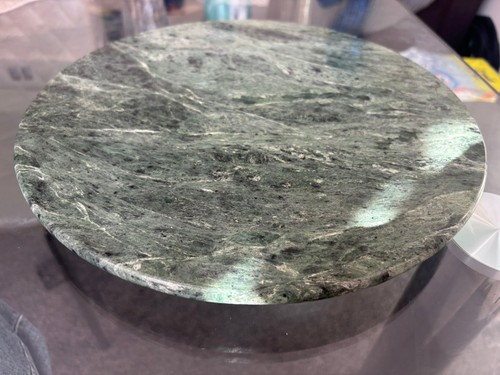 Marble rotating cake stand - cake,