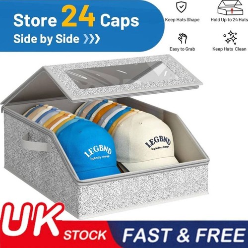 Large round hat storage box - hat,