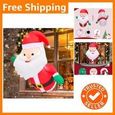 Eye catching 5ft santa - eye-catching,