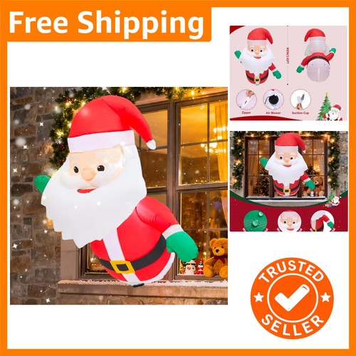 Eye catching 5ft santa - 2.5ft,