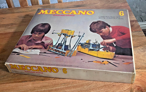 Vintage 1970 meccano set - vintage,