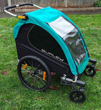Burley Encore X Double Bike Trailer & Stroller Wheels - Good Condition