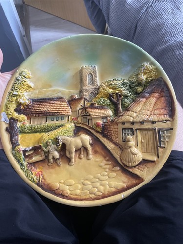 Vintage chalkware plaster - vintage, chalkware/plaster